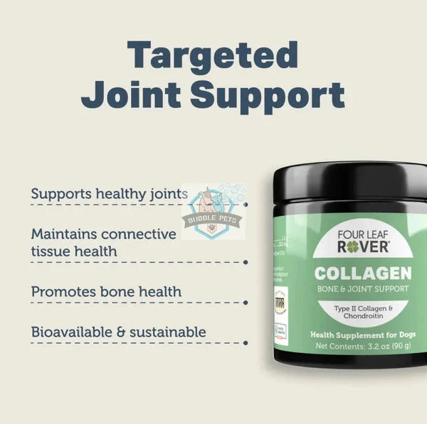 Four Leaf Rover Collagen Bone & Joint Support For Dogs