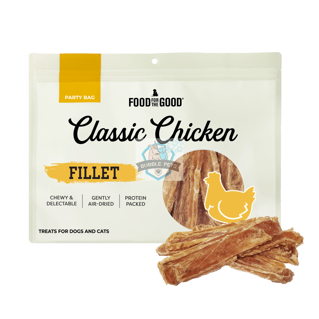 Food For The Good Dog & Cat Treats Party Bag (Chicken Fillet/Duck Fillet)