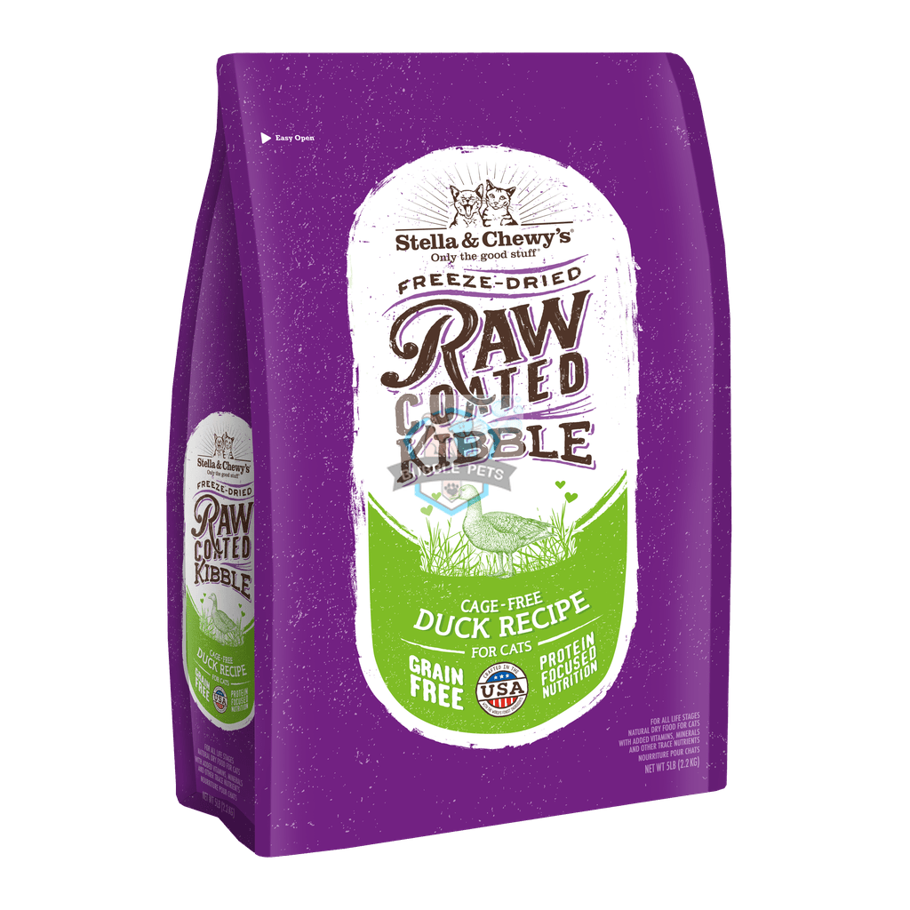 Stella & Chewy’s Raw Coated Cat Kibble - Cage Free Duck