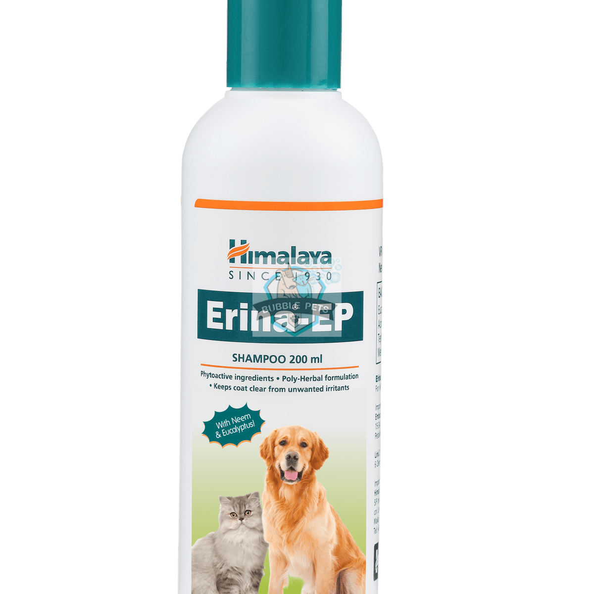 Himalaya Erina EP Shampoo Flea Tick Control 200ml Singapore s Pet Proficient Online Pet Store I Online Pet Shop I Bubble Pets