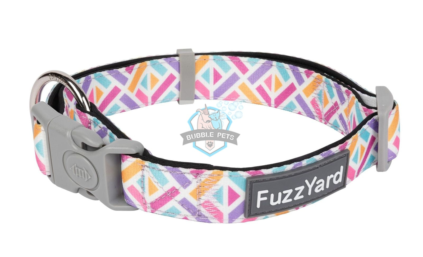 15% OFF FuzzYard Pet Collar - Bubblegum Burst