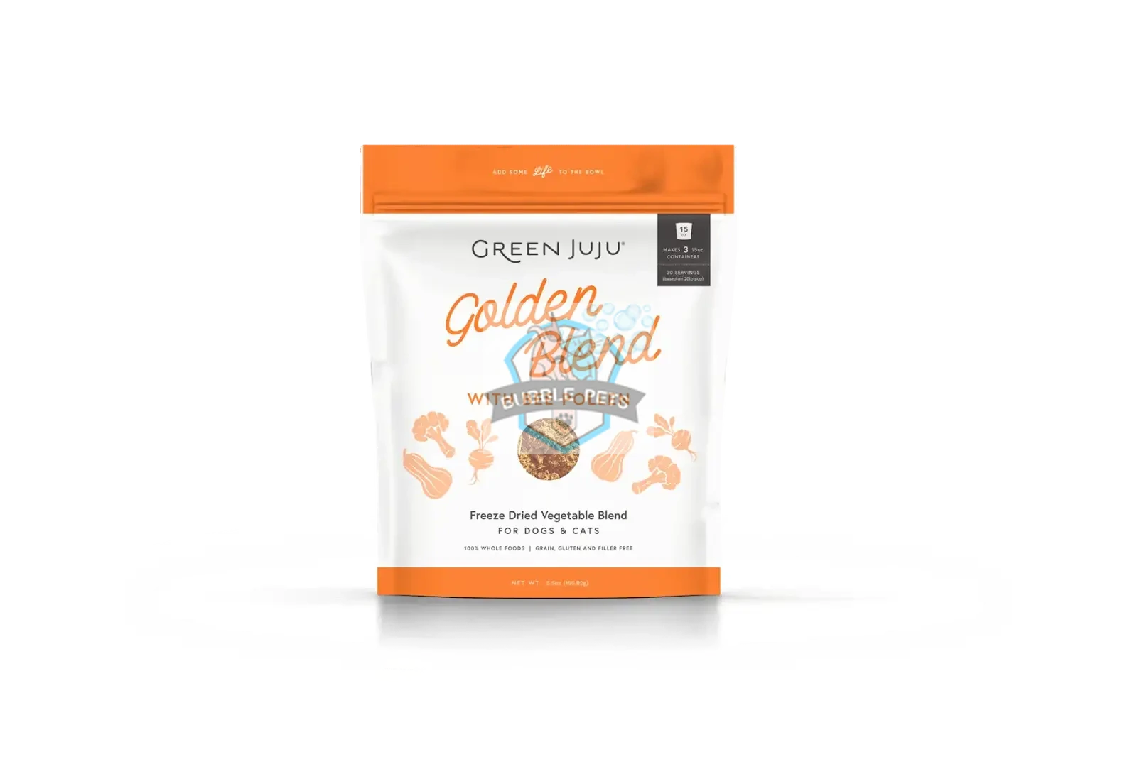 Green Juju Freeze Dried Golden Blend with Bee Pollen