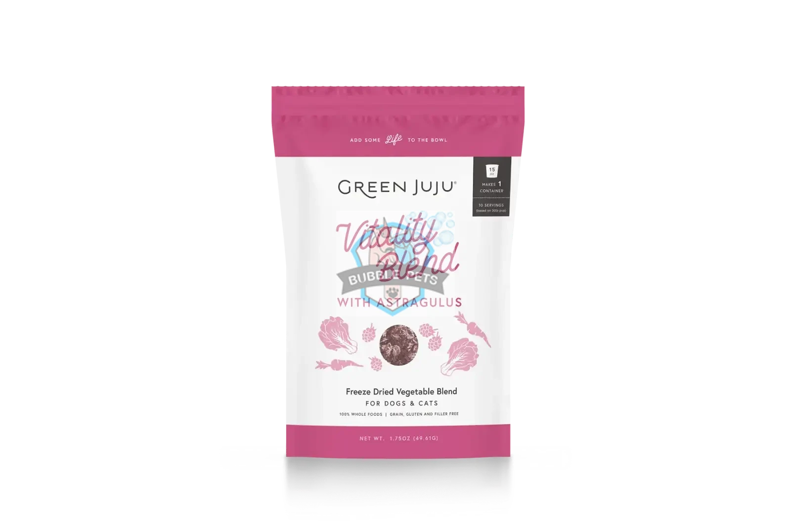 Green Juju Freeze Dried Vitality Blend with Astragulas