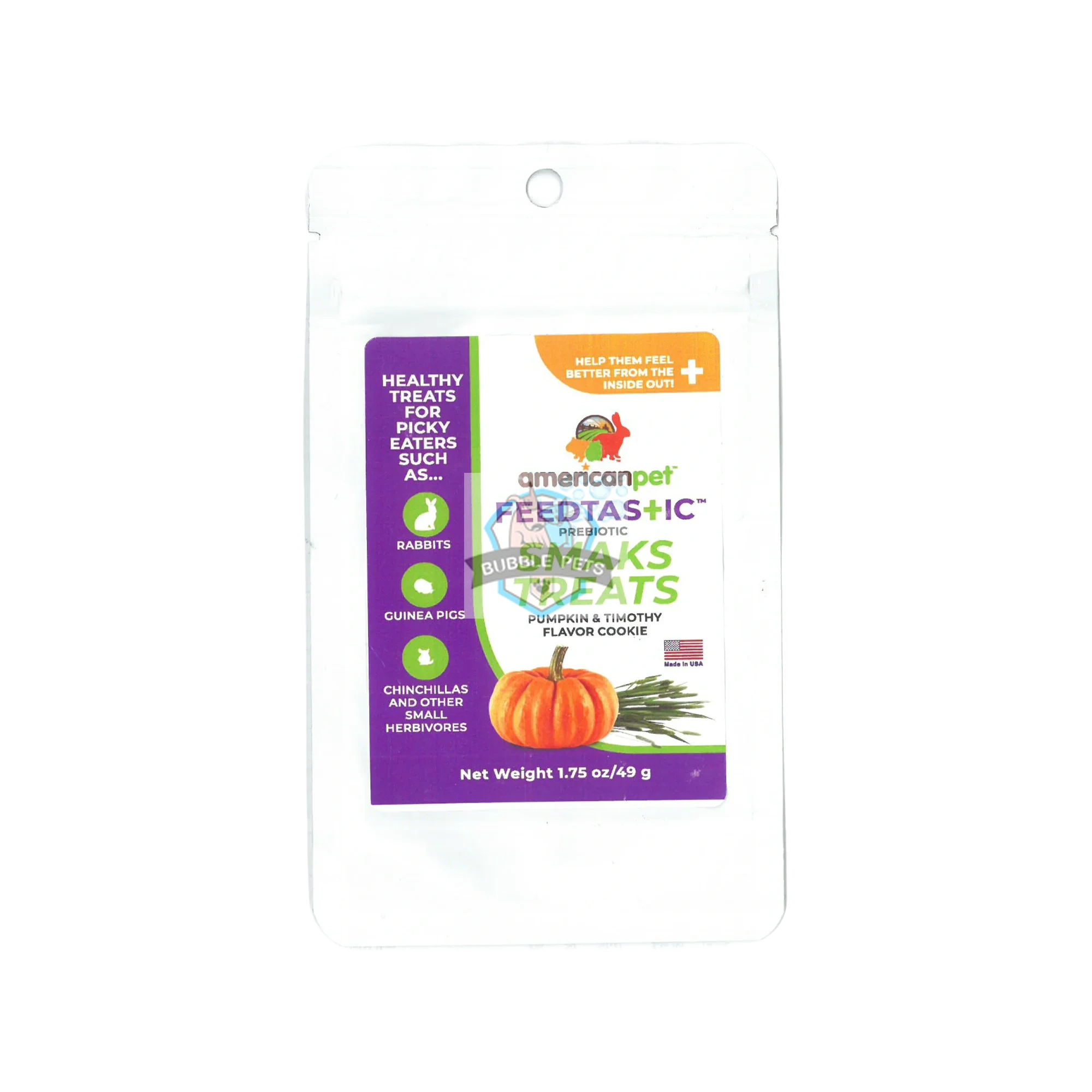 American Pet™ Feedtastic Prebiotic Smaks Treats Pumpkin & Timothy Flavour Cookies