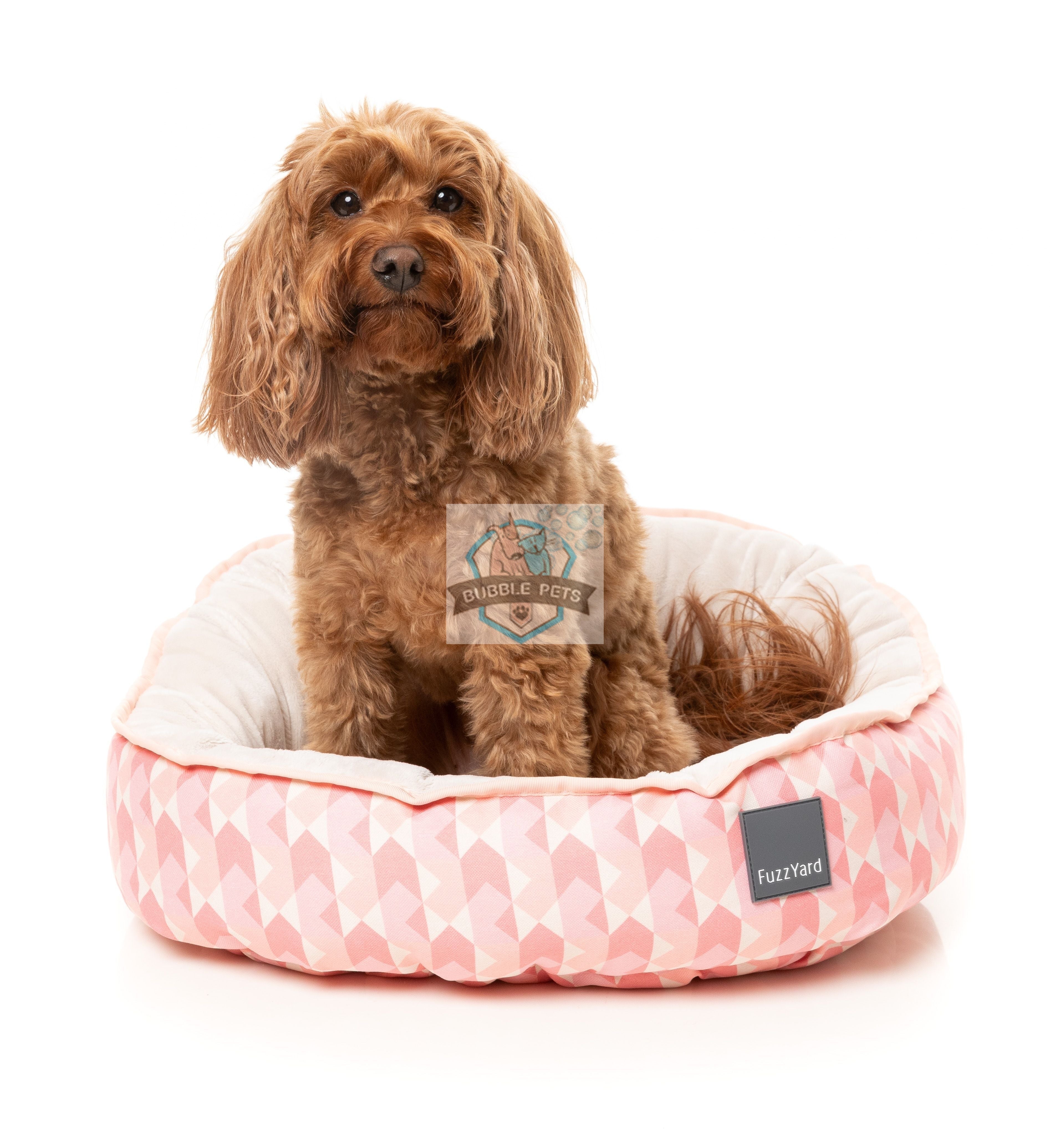 FuzzYard Reversible Pet Bed (Pink Lemonade)