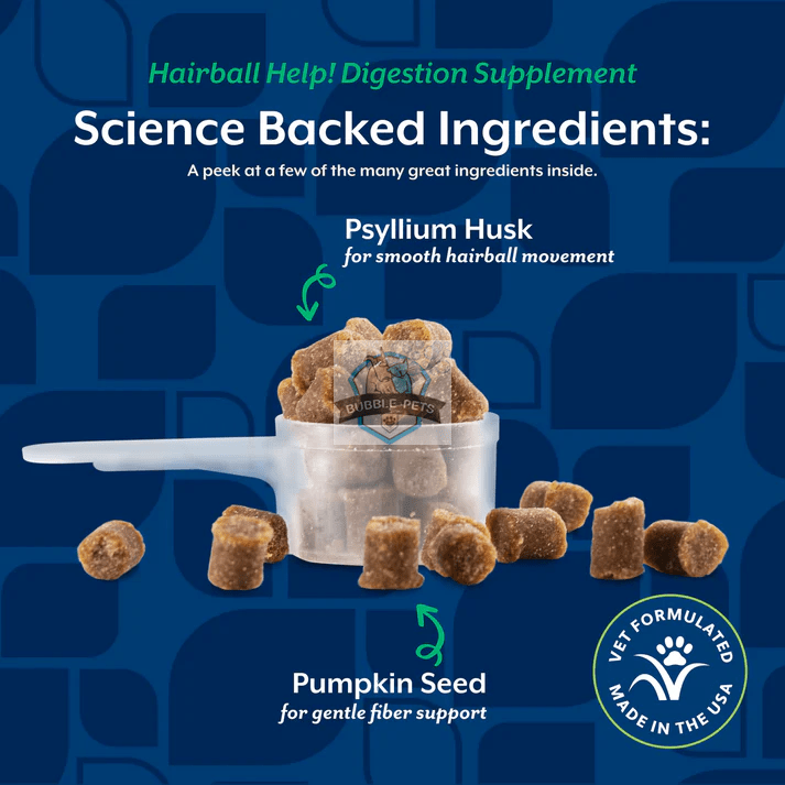 NaturVet Scoopables Cat Hairball Aid Daily Support