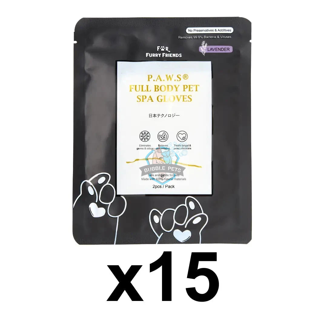 For Furry Friends P.A.W.S Full Body Pet Spa Gloves