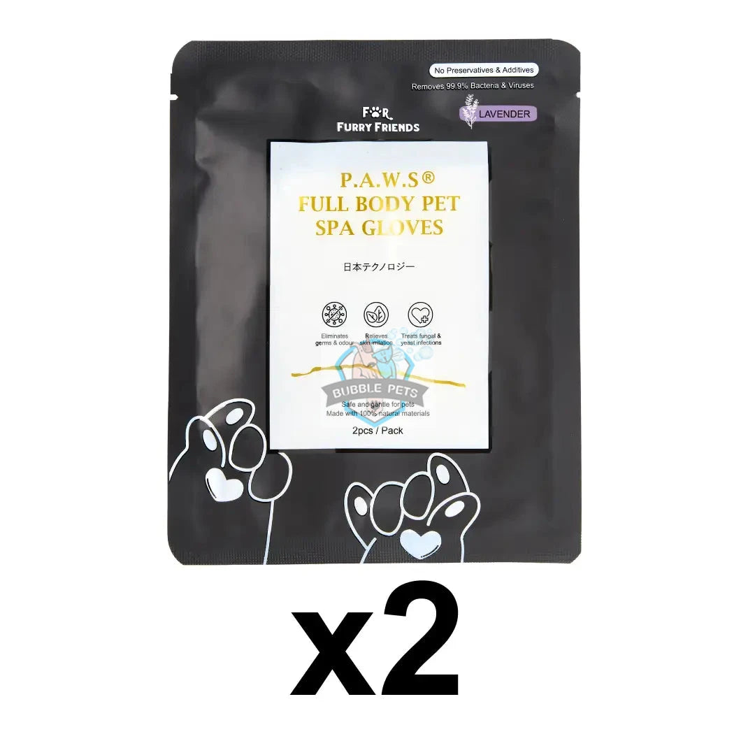 For Furry Friends P.A.W.S Full Body Pet Spa Gloves