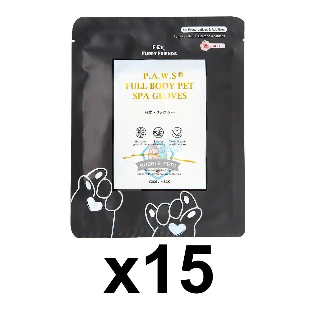 For Furry Friends P.A.W.S Full Body Pet Spa Gloves