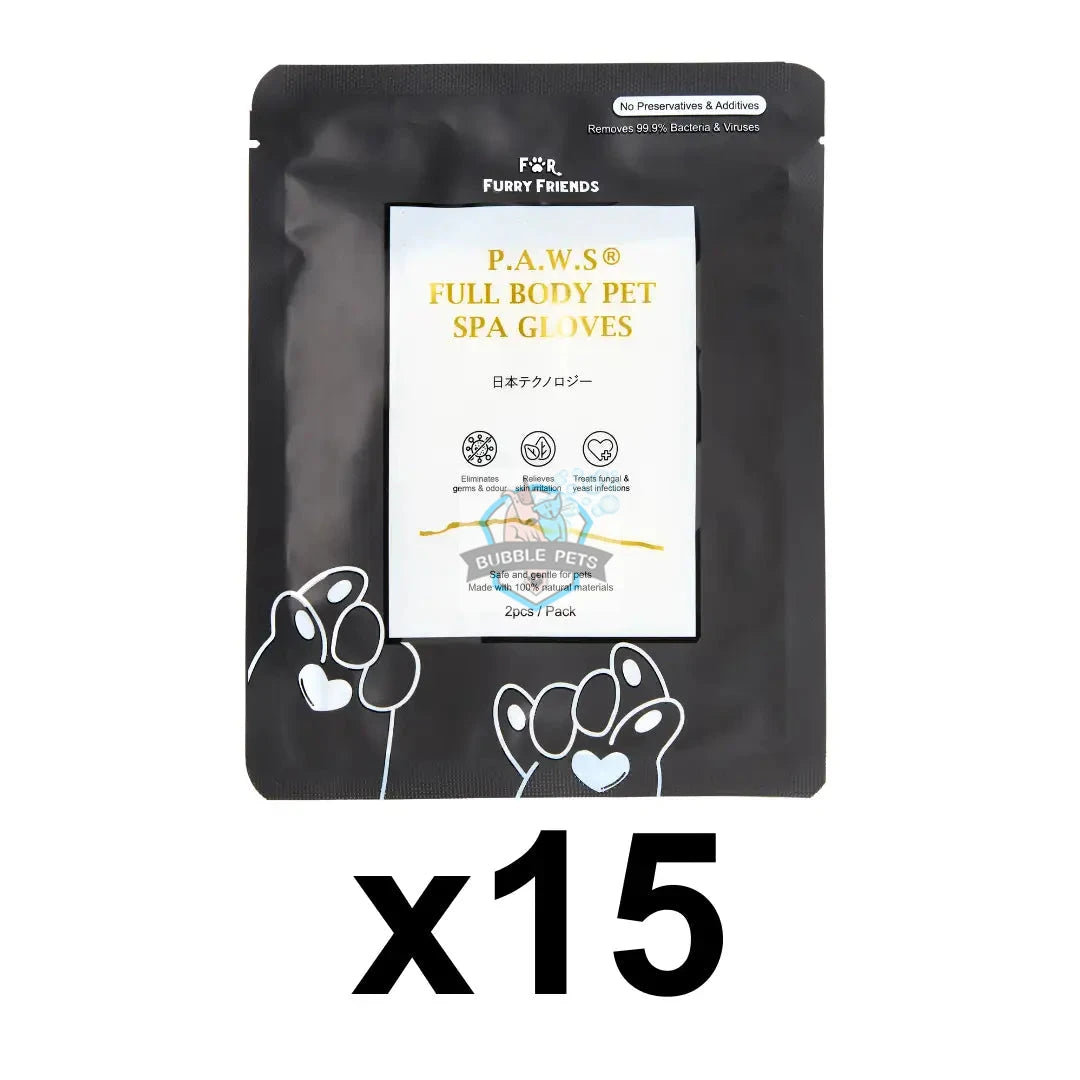 For Furry Friends P.A.W.S Full Body Pet Spa Gloves