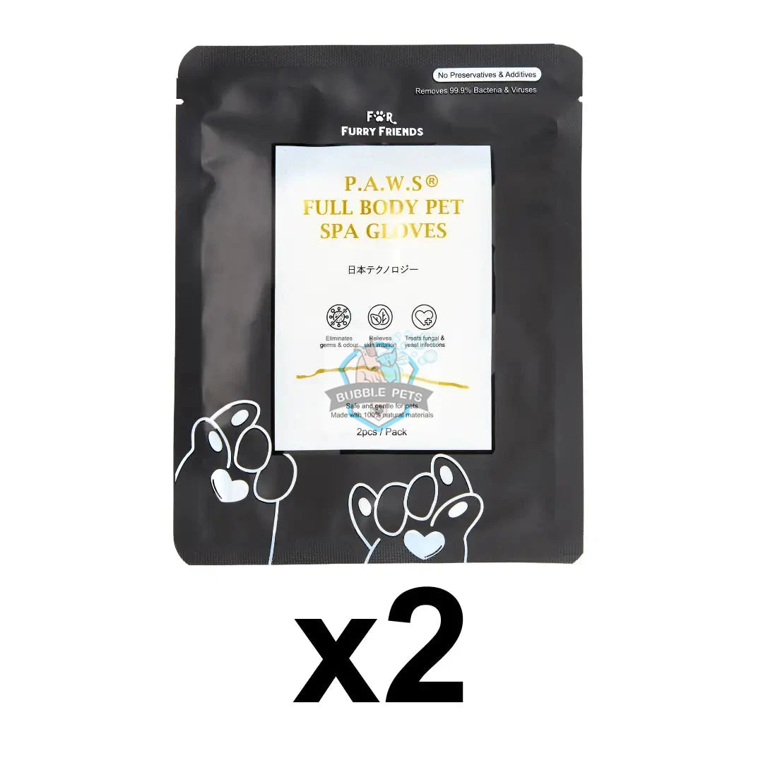 For Furry Friends P.A.W.S Full Body Pet Spa Gloves