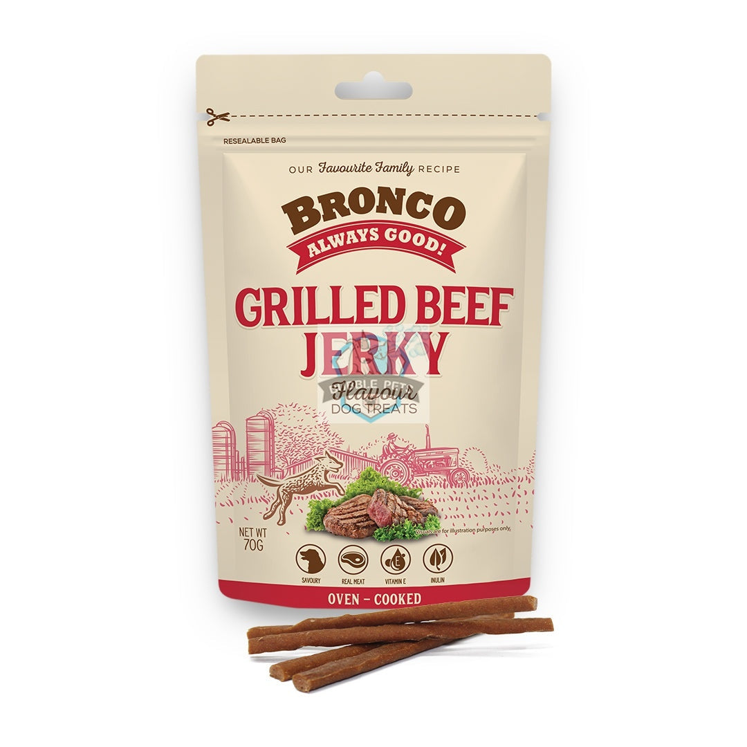 Bronco Jerky Grilled Beef 70g