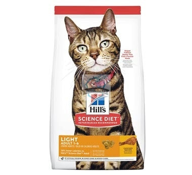 Hills Science Diet Feline Adult Light Dry Cat Food