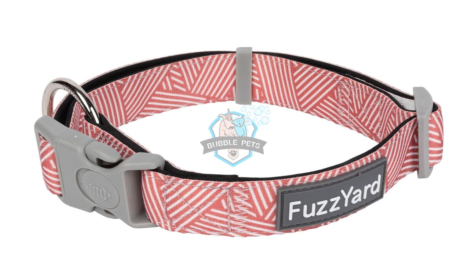 15% OFF FuzzYard Pet Collar - Thornbury Brick Red