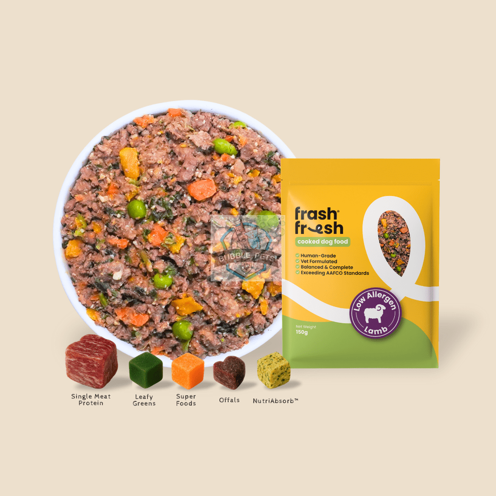 Frashfresh Cooked Low-Allergen Lamb Dog Food with NutriAbsorb