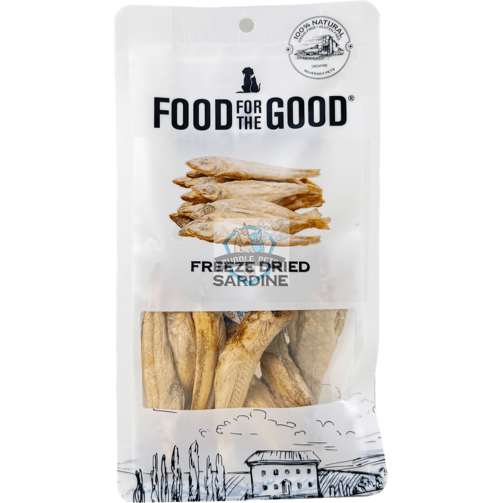 Food For The Good  Freeze Dried Sardine Cat & Dog Treats