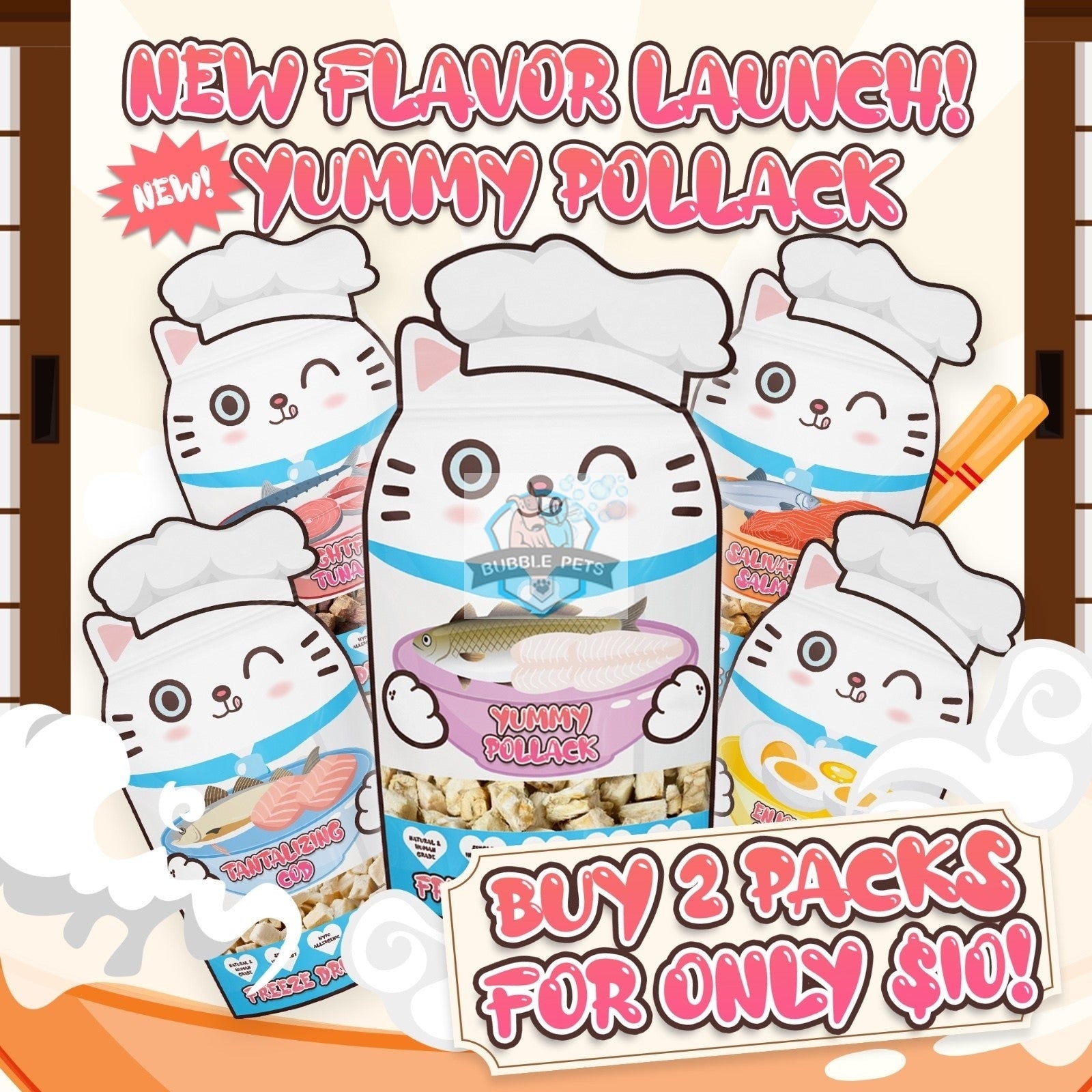 PROMO Jolly Cat Freeze Dried Bites (2 for $10)