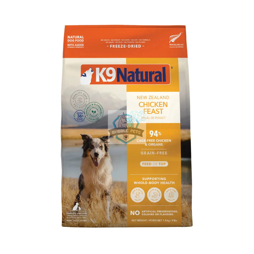 K9 Natural Freeze Dried Chicken Feast Dog Food