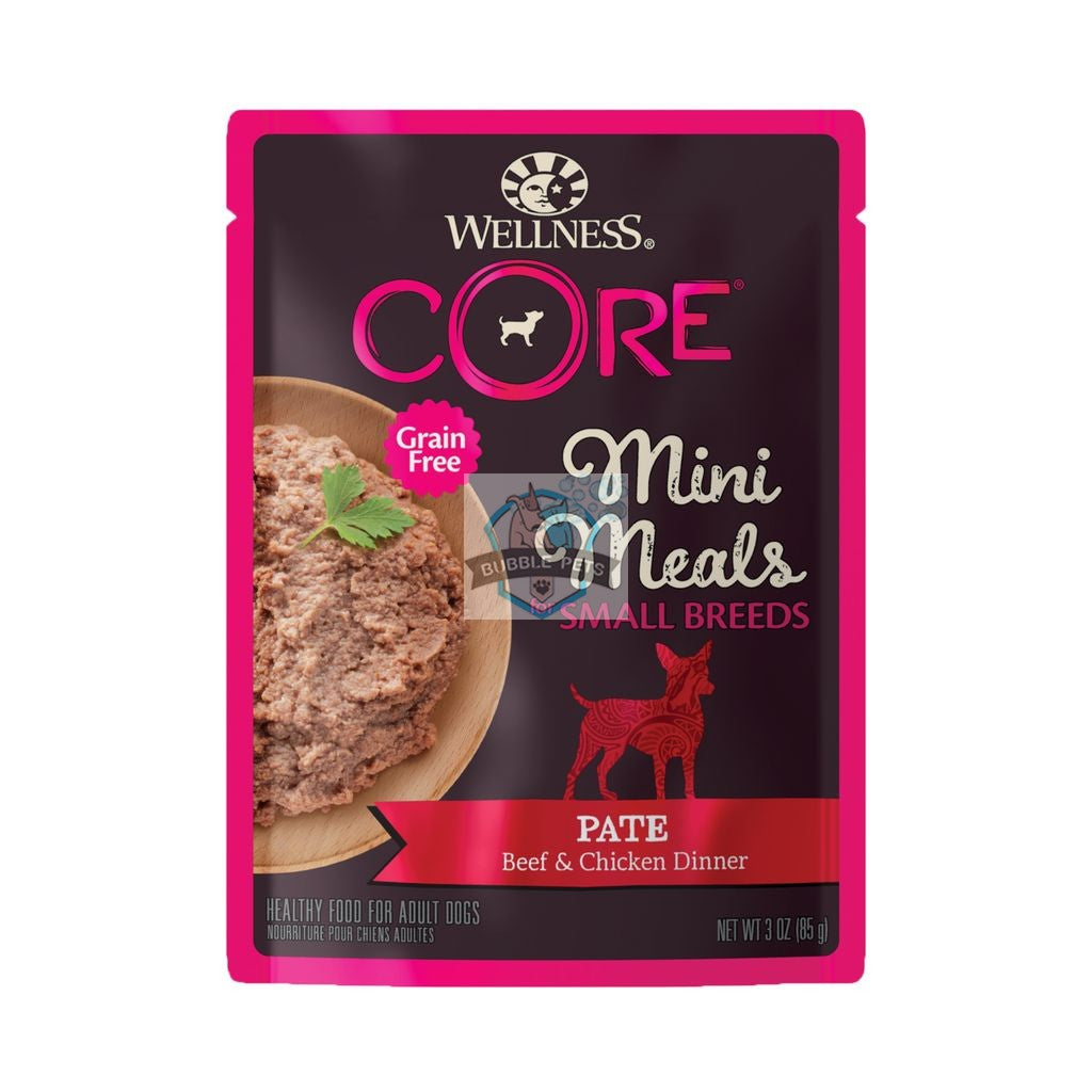 Wellness CORE Small Breed Mini Meals - Pate Beef & Chicken Wet Dog Food