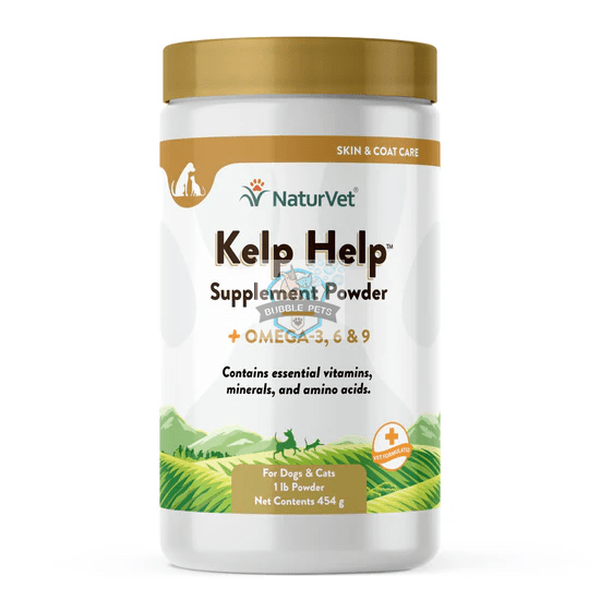 Naturvet Kelp Help Supplement Powder for Dogs Cats Pets