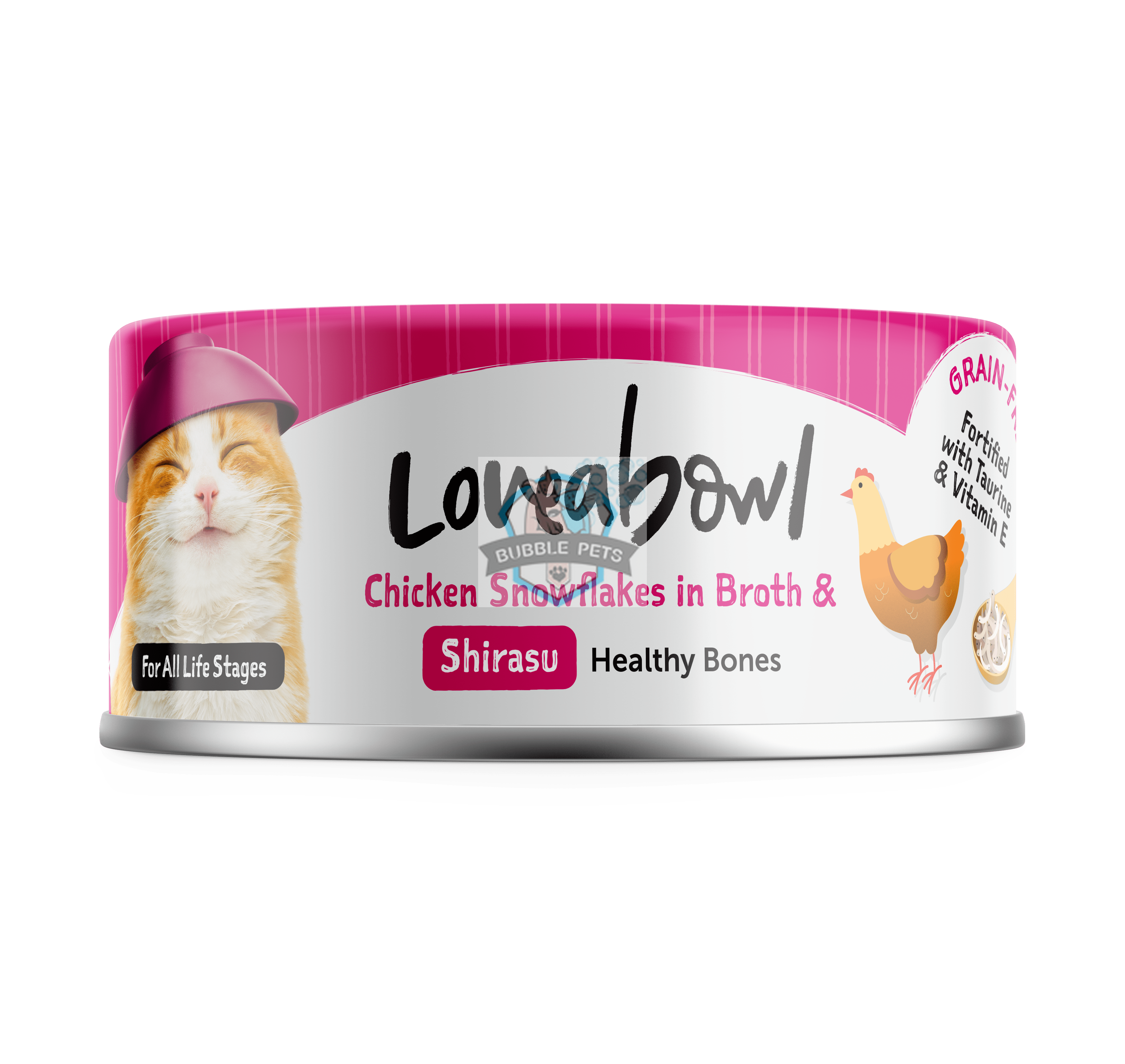 Loveabowl Chicken & Tuna in Broth Wet Cat Food 70g (Chicken & Shirasu)