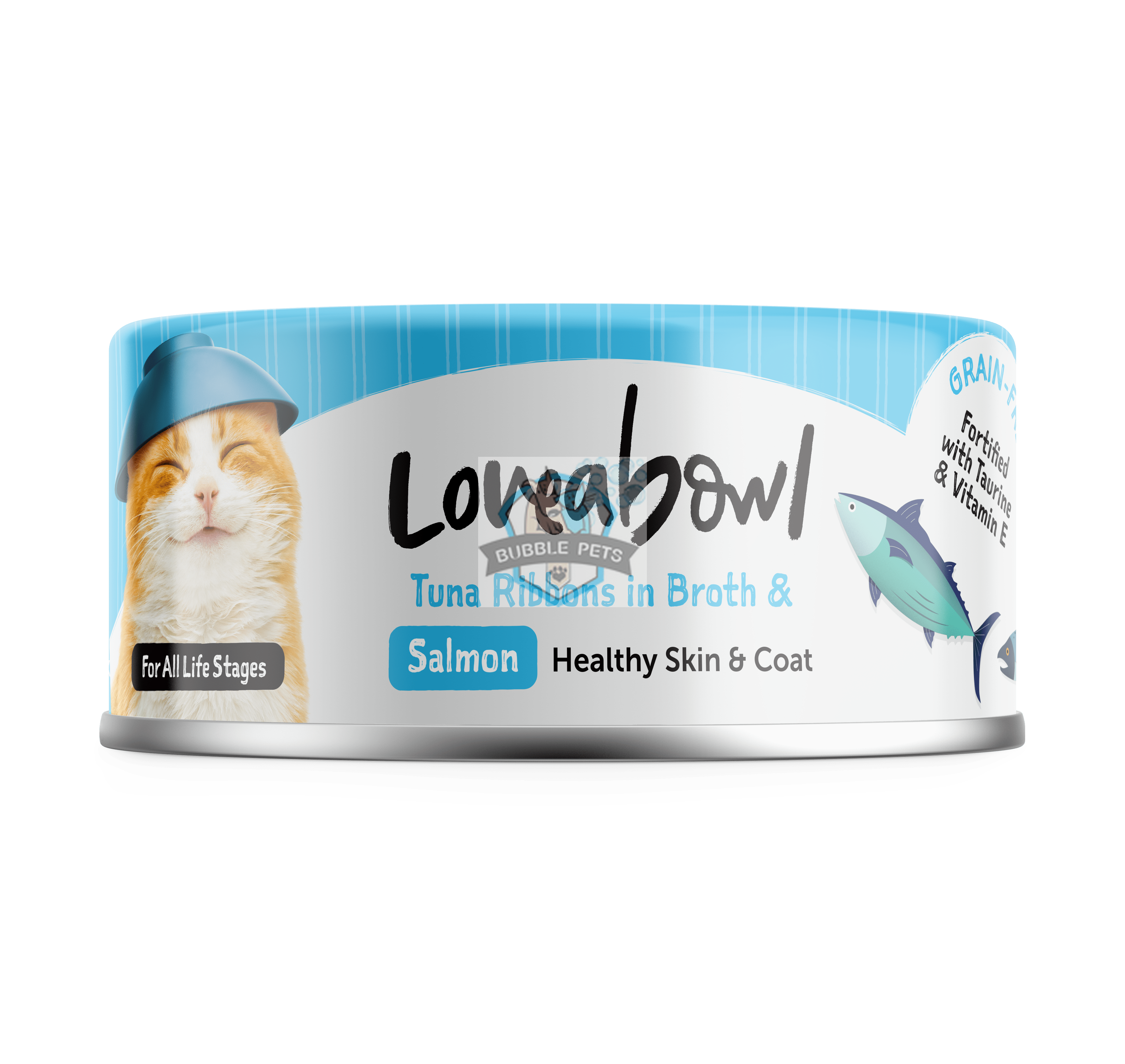 Loveabowl Chicken & Tuna in Broth Wet Cat Food 70g (Tuna & Salmon)