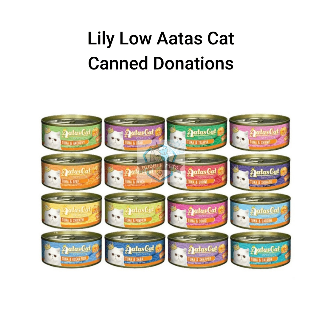Lily Low's Shelter Aatas Cat Cat Can Food Pack