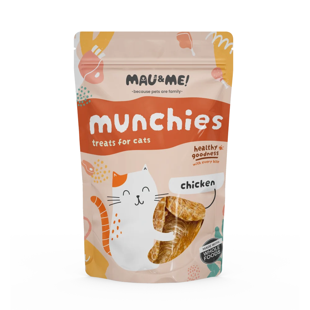 Gift with Purchase - Mau&Me Munchies Chicken Air-Dried Grain-Free Cat Treats trial pack