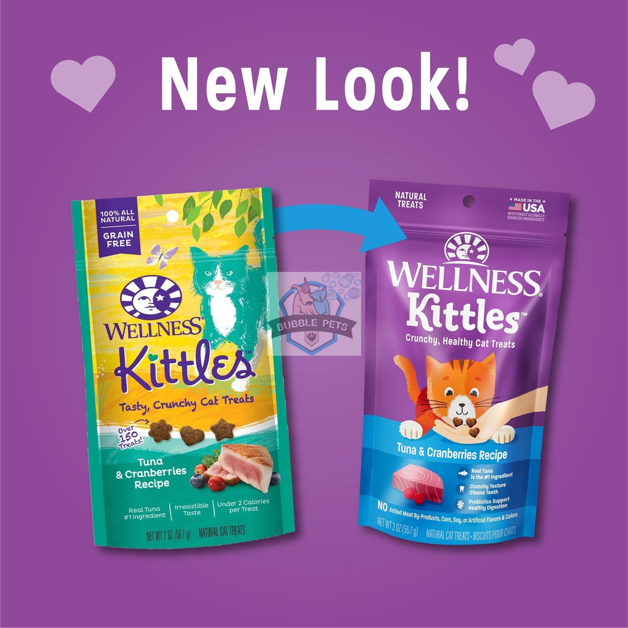 Wellness Kittles Tuna and Cranberries Cat Treats