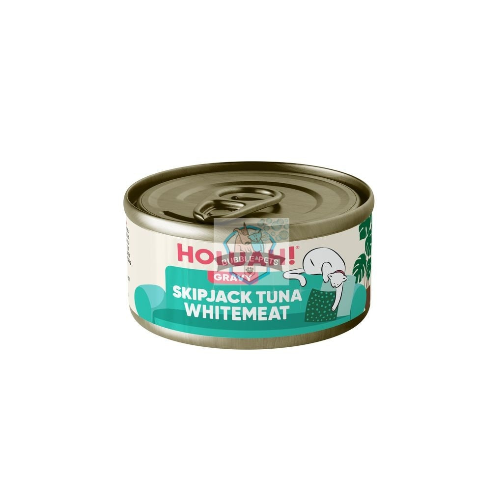NEW: Holuah! Skipjack Tuna Whitemeat Gravy Canned Cat Food