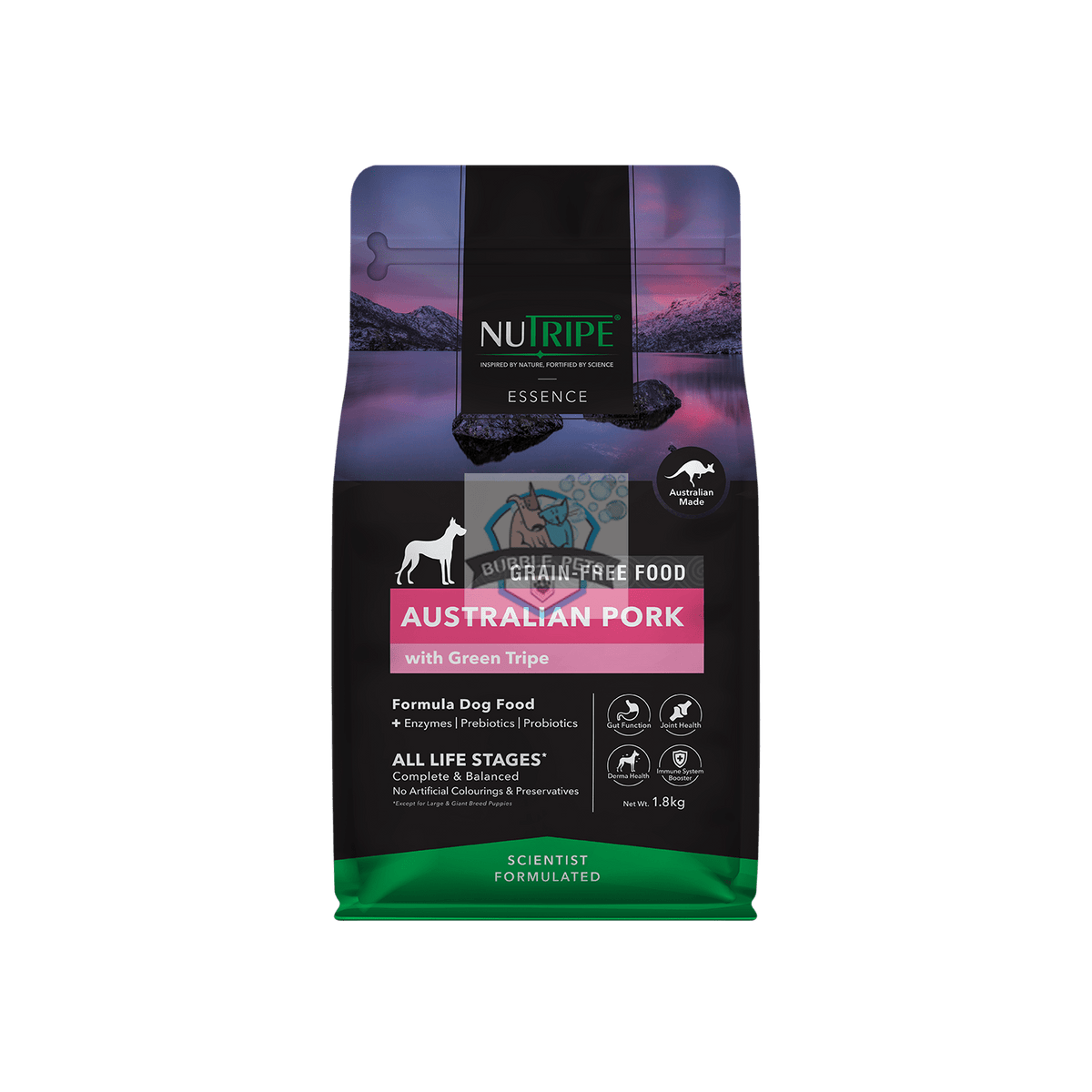 Nutripe Essence Australian Pork with Green Tripe Dog — Singapore's Pet