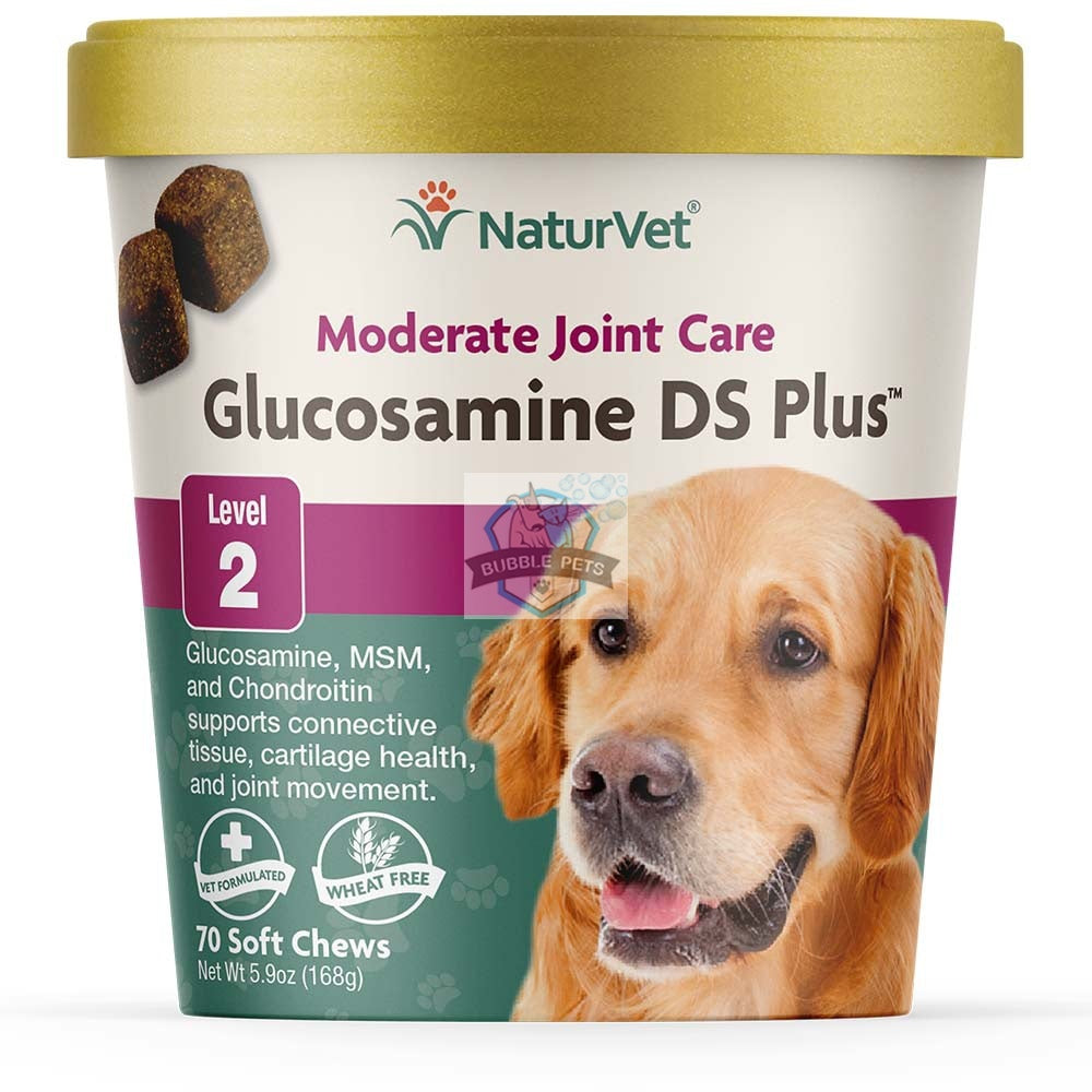 NaturVet Glucosamine DS Plus Level 2 Soft Chew Cup for Dogs Cats