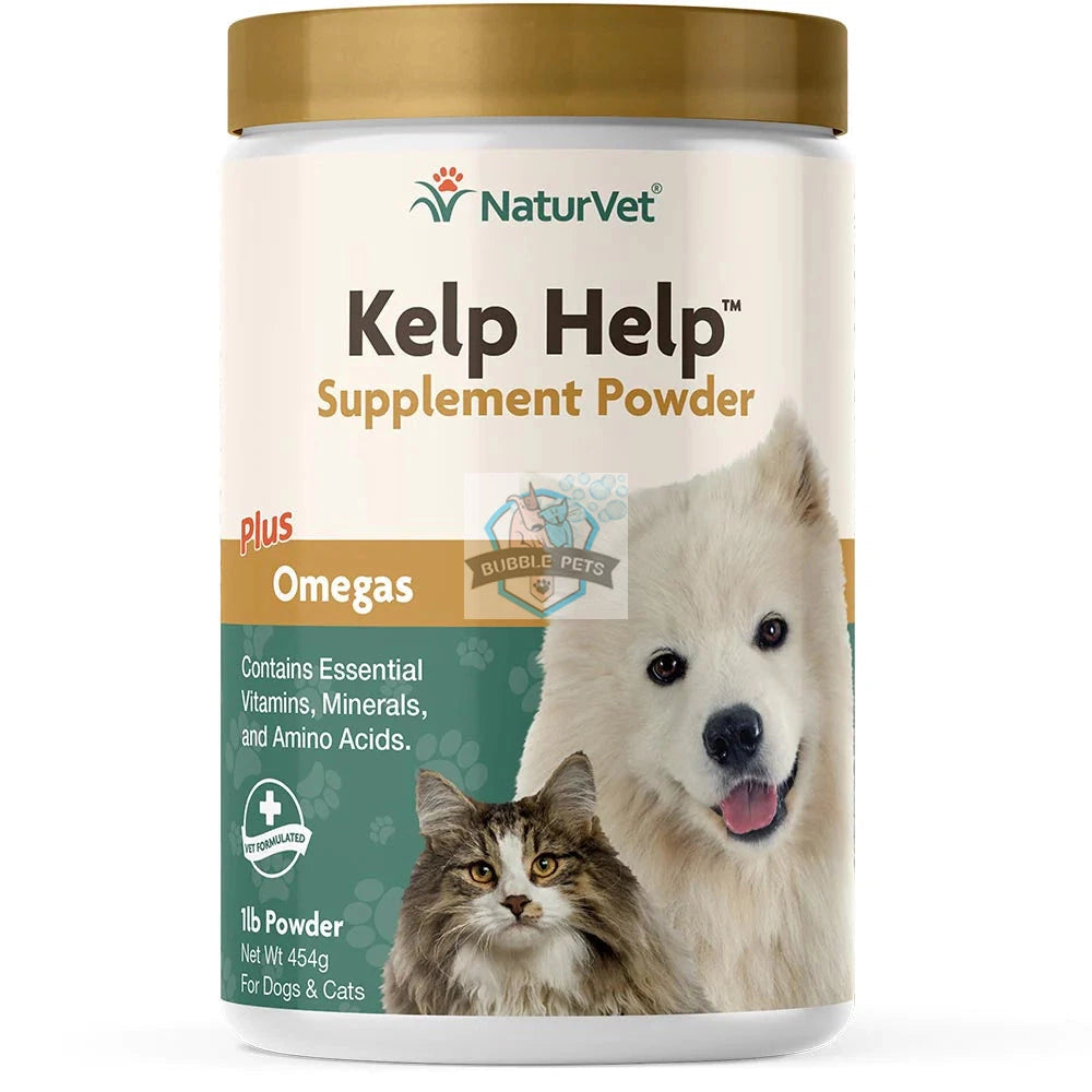 Naturvet Kelp Help Supplement Powder for Dogs Cats Pets