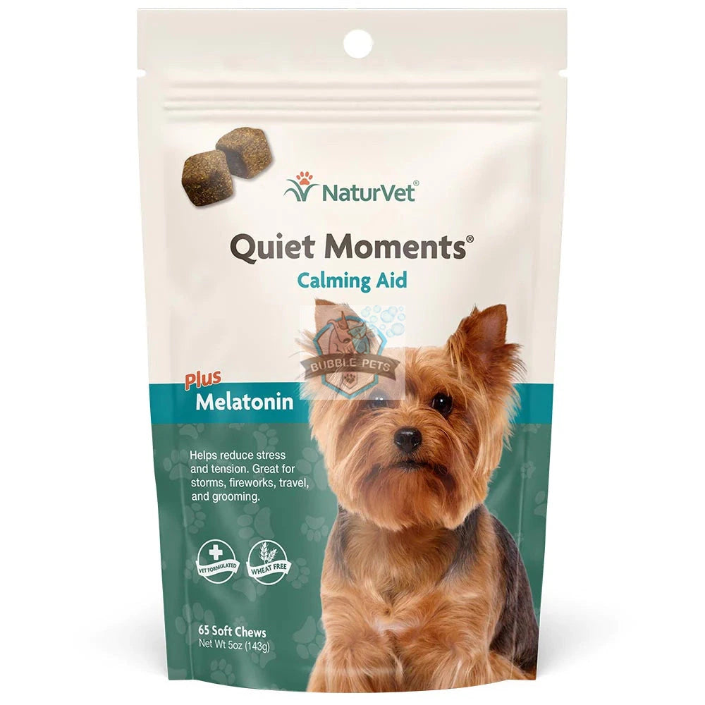 NaturVet Quiet Moments® Soft Chews Supplement For Dogs [Size: 70 ct]