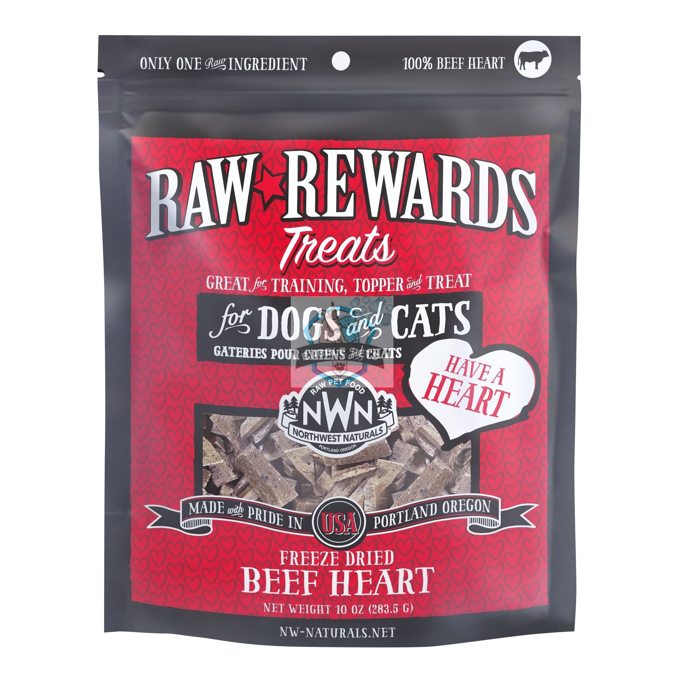 Northwest Freeze Dried Beef Heart Dog and Cat Treats
