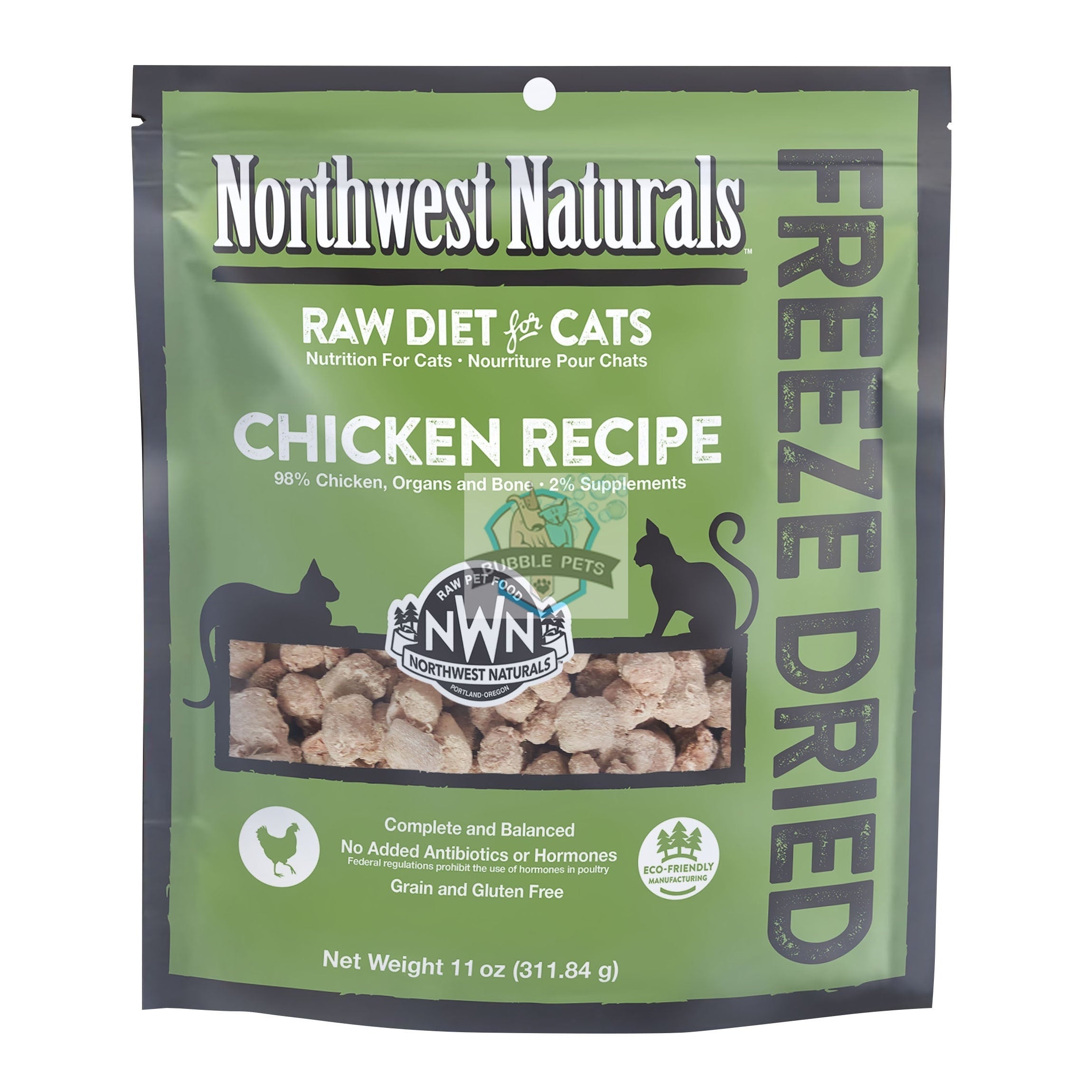 Northwest Naturals Chicken Freeze Dried Cat Food