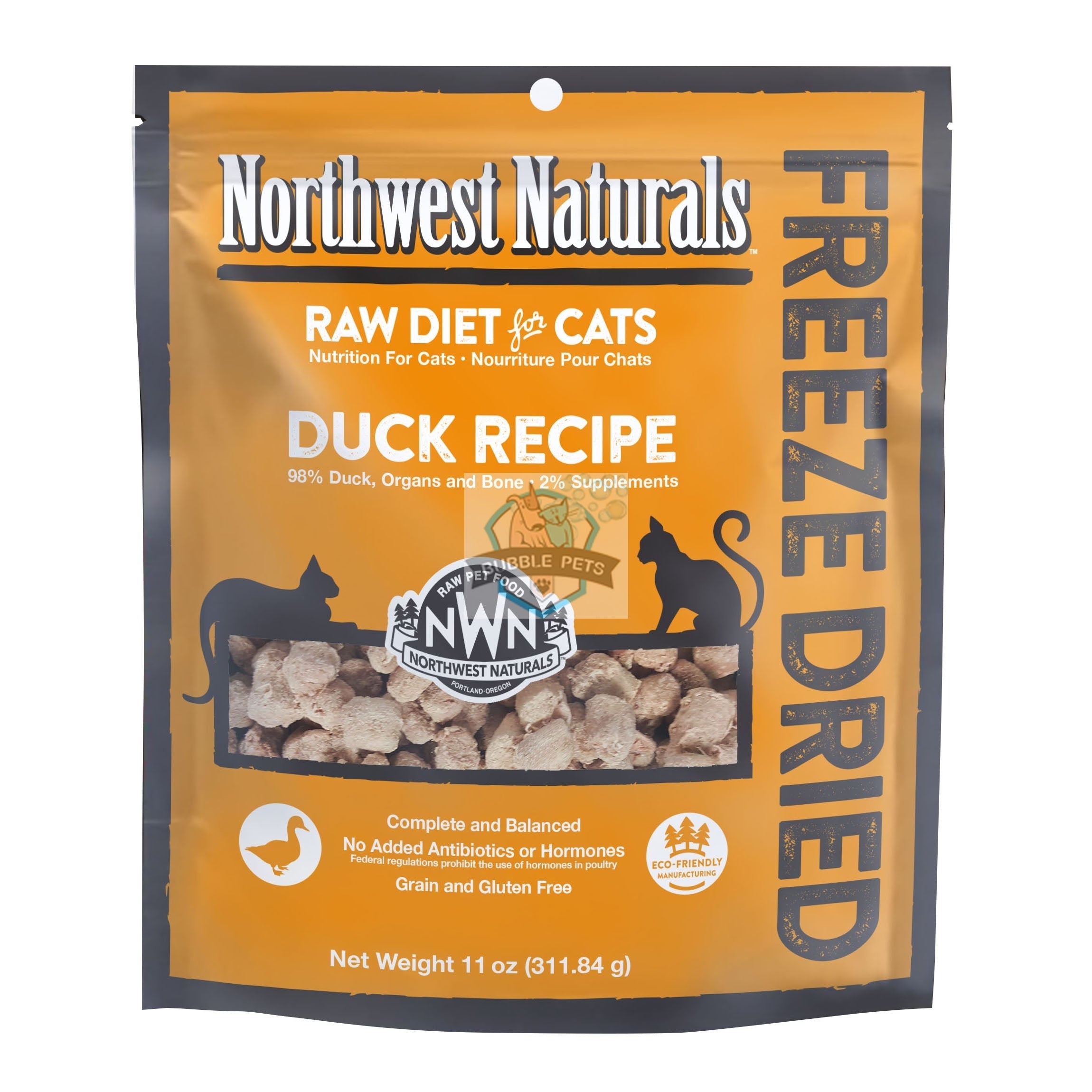 Northwest Naturals Duck Freeze Dried Cat Food
