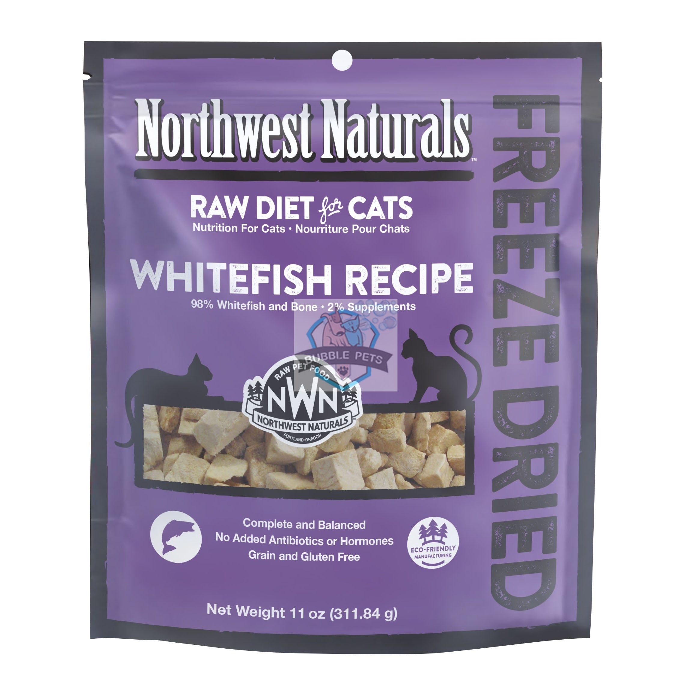 Northwest Naturals Whitefish Freeze Dried Cat Food
