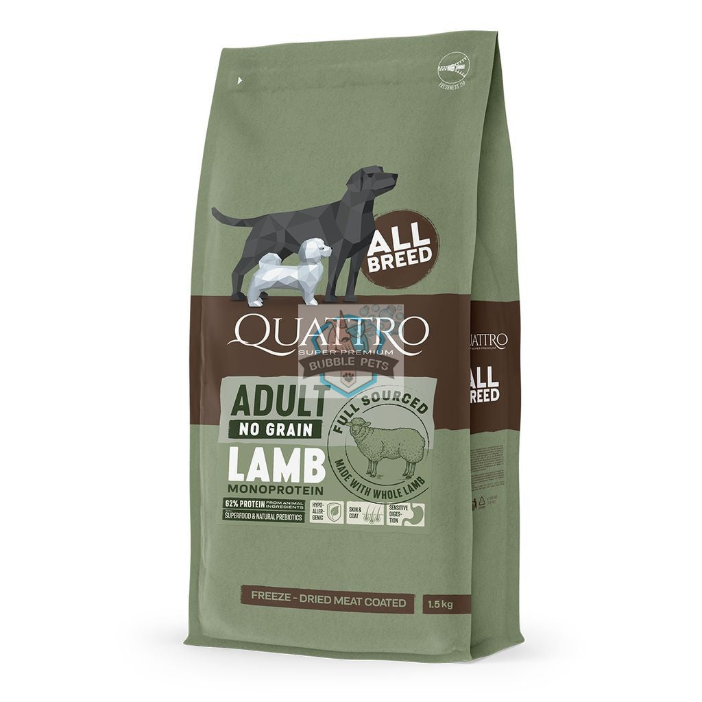 Gift with Purchase - Quattro Lamb Adult No Grain Sample Pack
