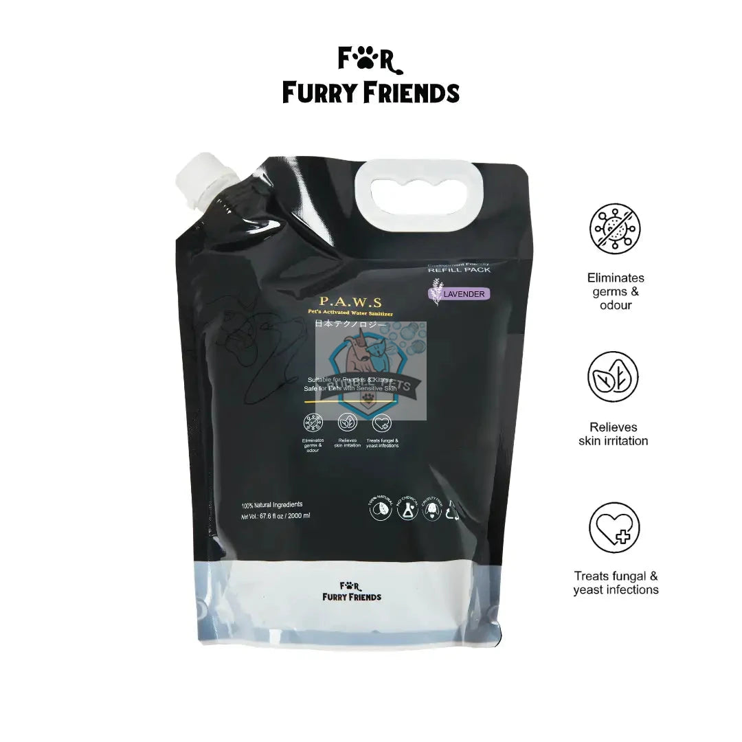For Furry Friends Pet's Activated Water Sanitizer (P.A.W.S) Spray