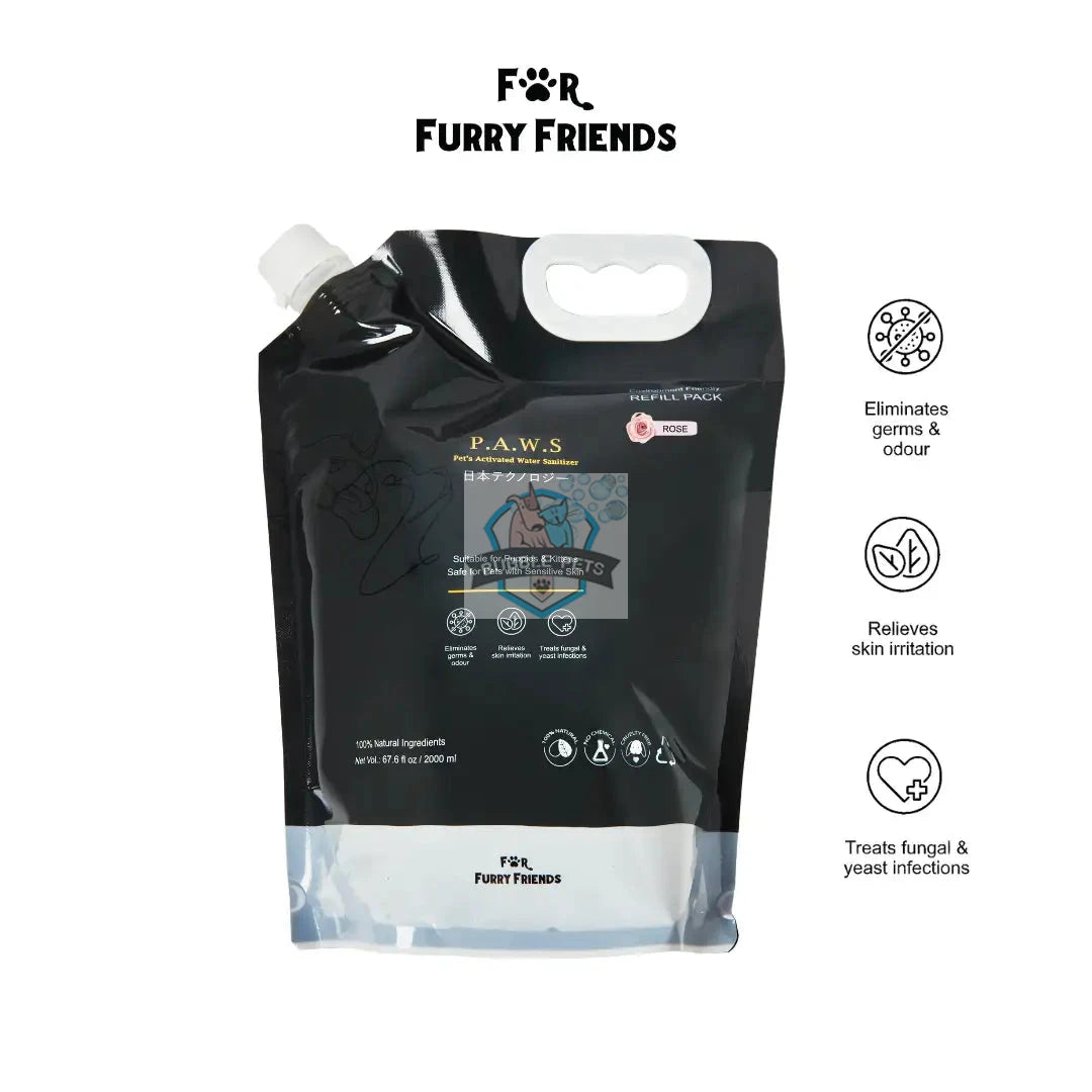 For Furry Friends Pet's Activated Water Sanitizer (P.A.W.S) Spray