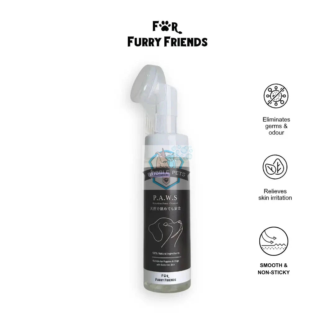 For Furry Friends P.A.W.S Waterless Foam Cleanser for Dogs - Lavender