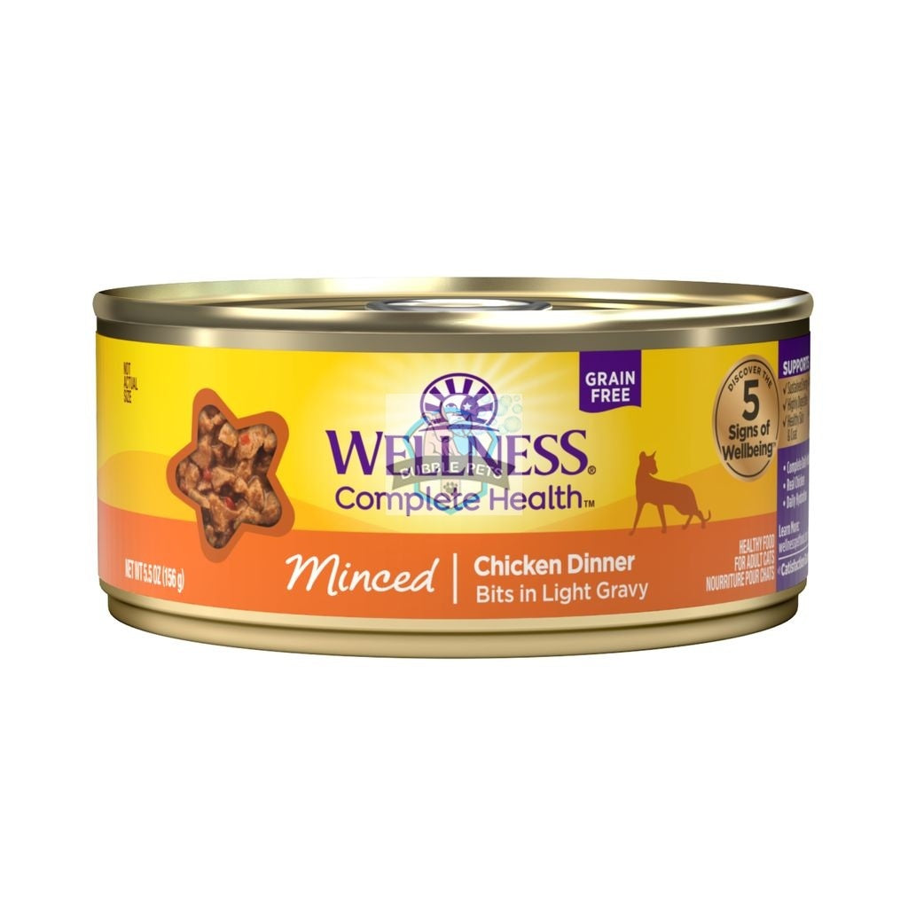 Wellness Complete Health Minced Chicken Dinner Canned Cat Food