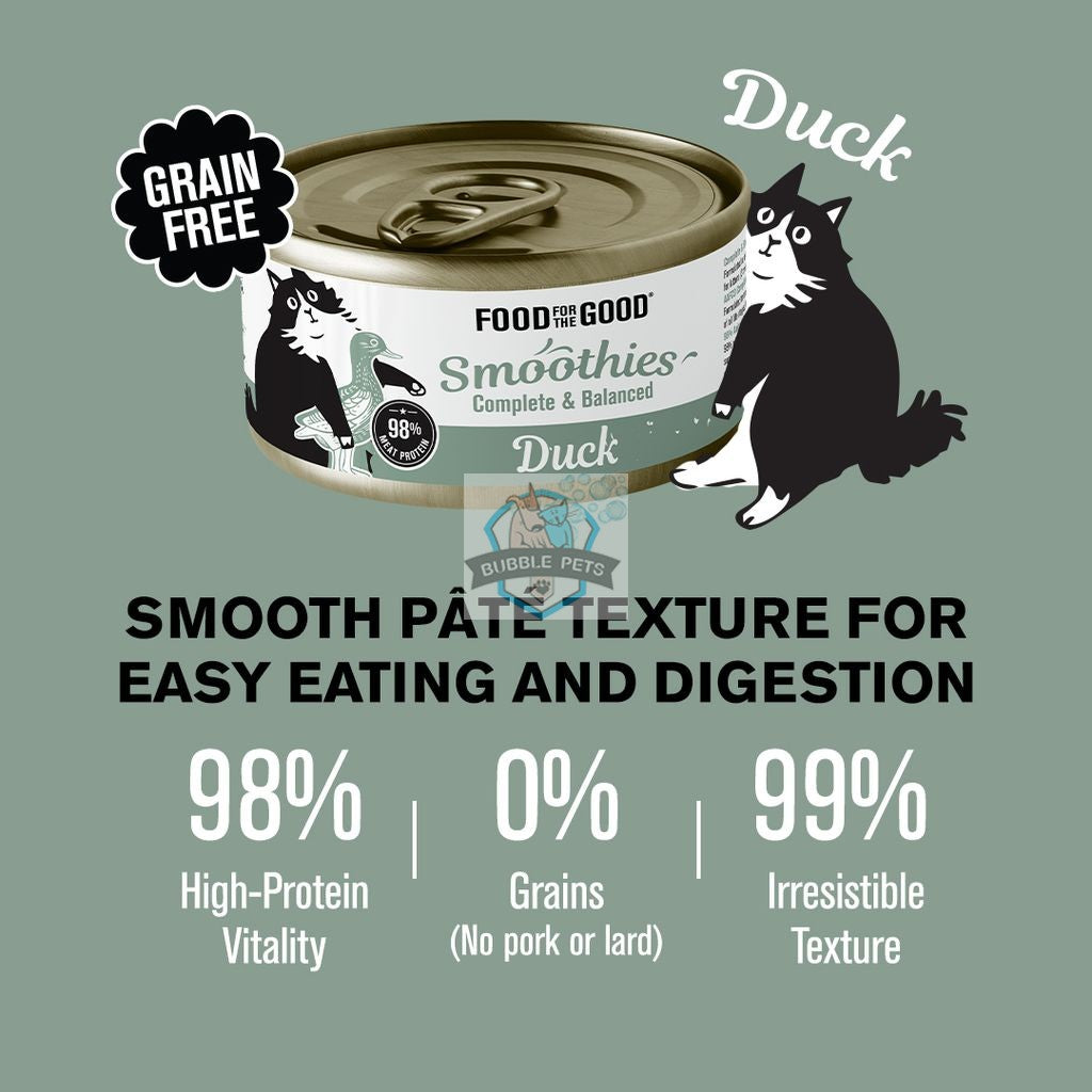Food For The Good Duck Smoothies Cat Canned Food