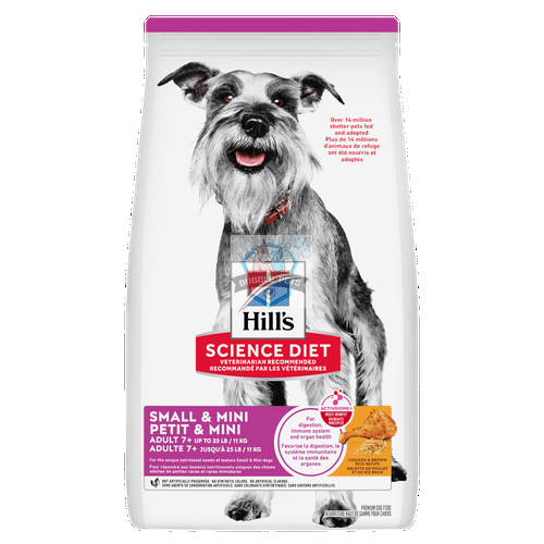 Hills Science Diet Adult 7+ Small & Mini Chicken Recipe