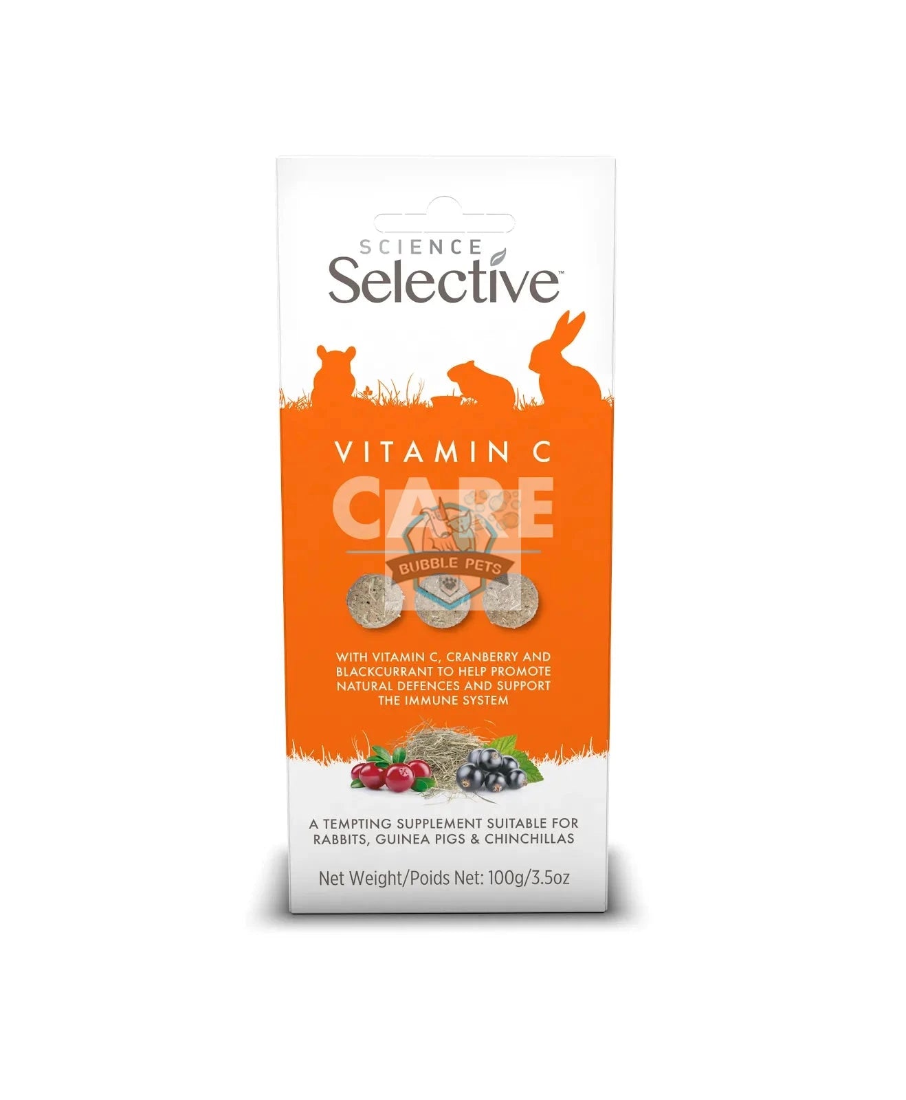 Supreme Vitamin C Care Supplement for small animals - 100g