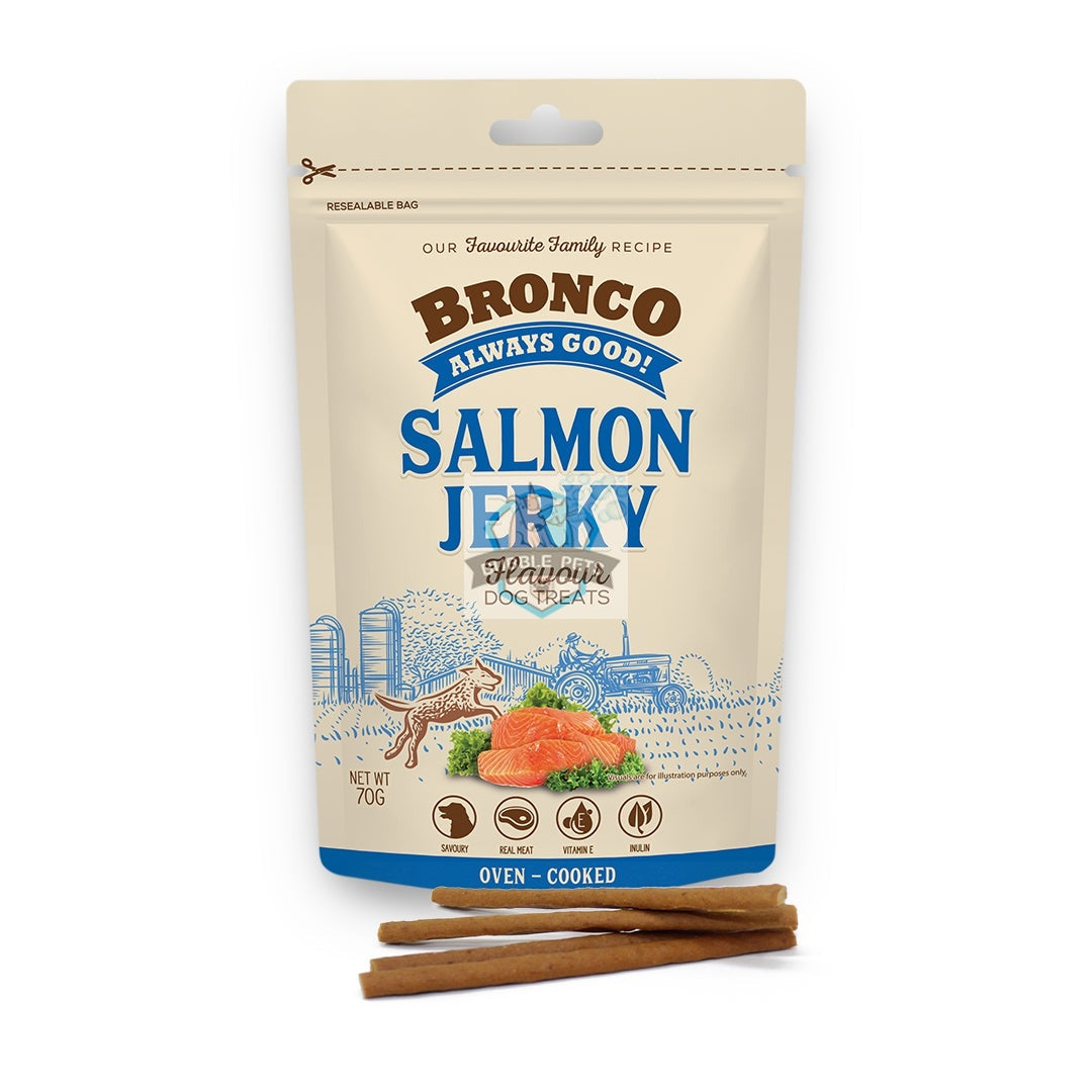 Bronco Jerky Salmon 70g