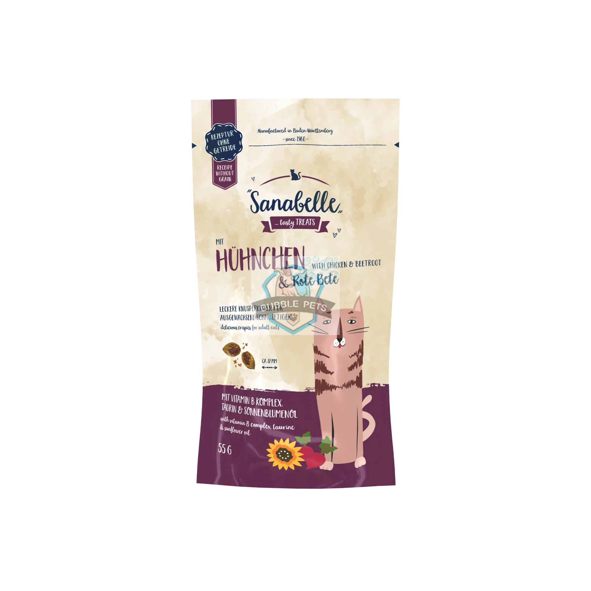 Sanabelle Snack Crispies with Chicken & Beetroot