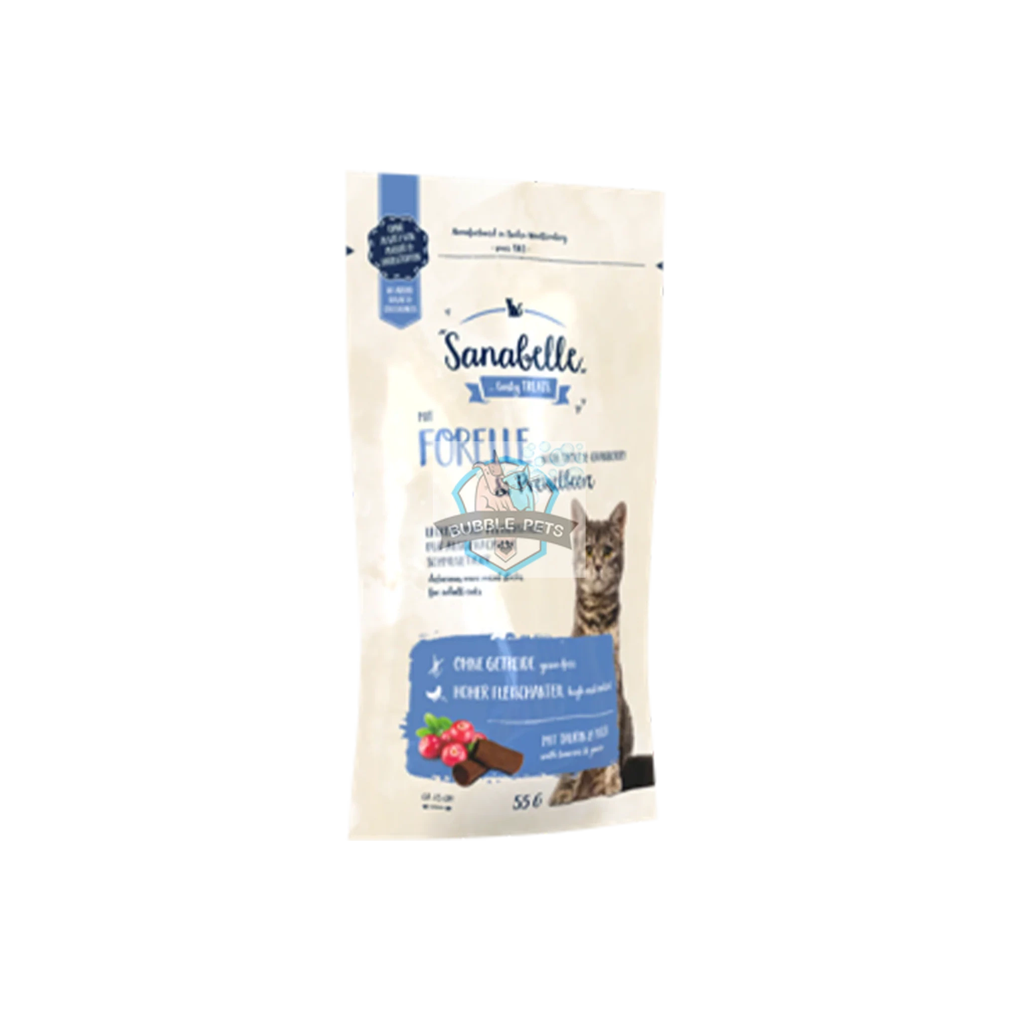 Sanabelle Trout & Cranberry Cat Sticks Snacks for Cats