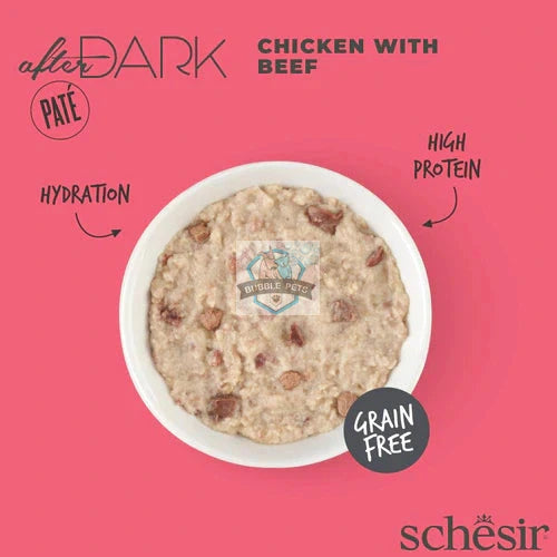 Schesir Cat After Dark Chicken with Beef Pate 80g